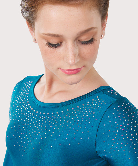 Plum Simply Elegant Adelle Competition Leotard