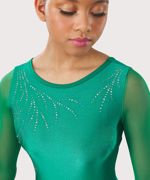 Plum Simply Elegant Dynamic Competition Leotard