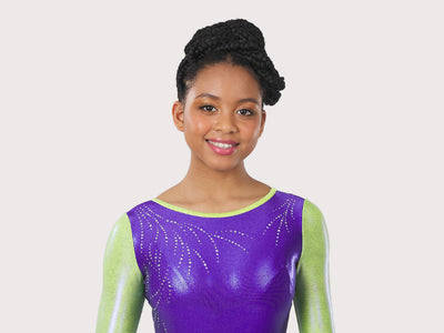 Plum Simply Elegant Dynamic Competition Leotard