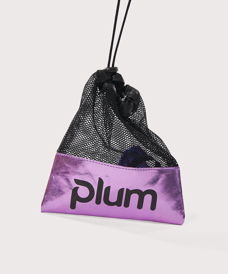 Plum Iridescent Grip Bag