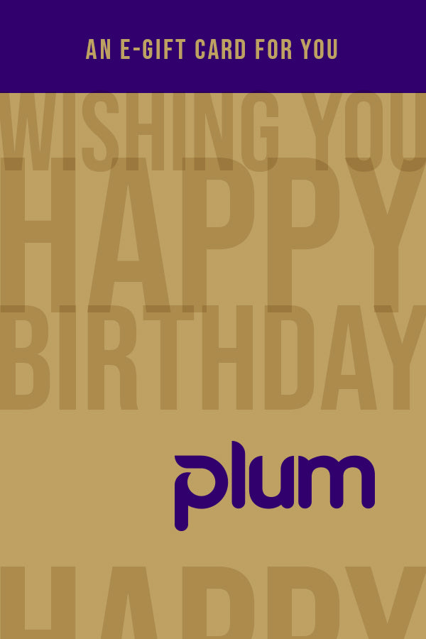 Plum Happy Birthday E-Gift Card