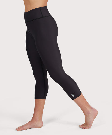 Plum Basic Capri Black