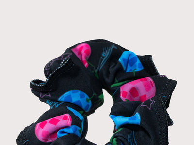 Plums N Roses Cherry Rock Scrunchie