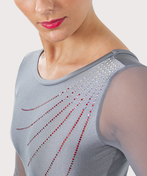 Plum Simply Elegant Whisper Competition Leotard